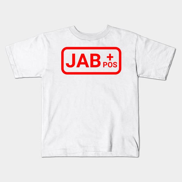 JAB positiv Kids T-Shirt by la chataigne qui vole ⭐⭐⭐⭐⭐